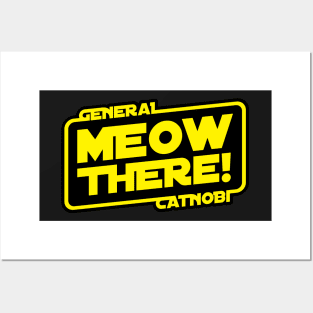 Meow There Posters and Art